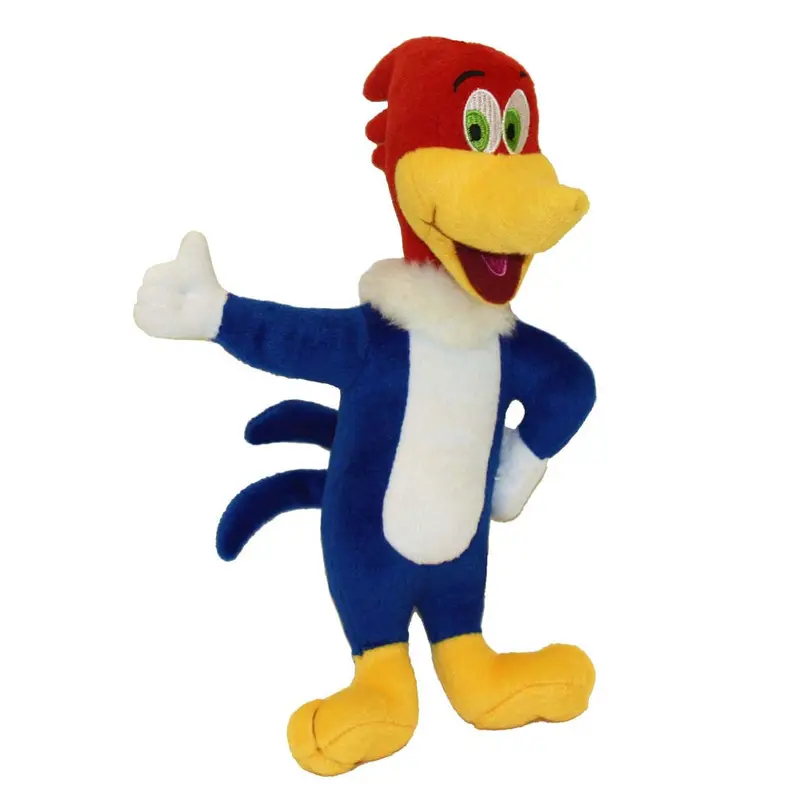 Multipet Woody Woodpecker Plush Dog Toy Multi-Color 11 in(DD)