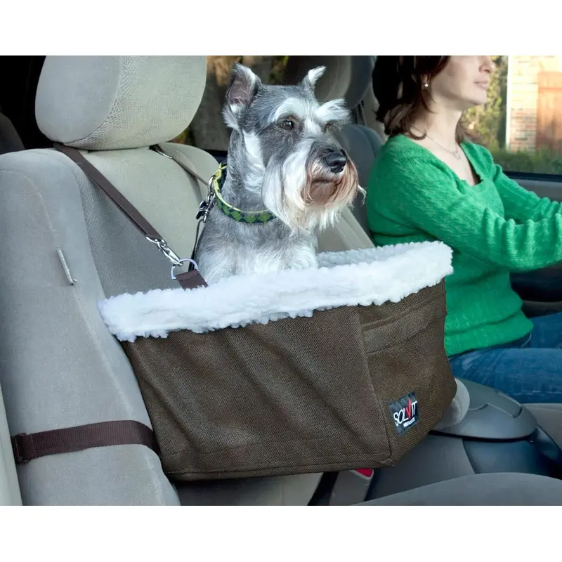 Solvit Standard Dog Booster Seat Brown LG