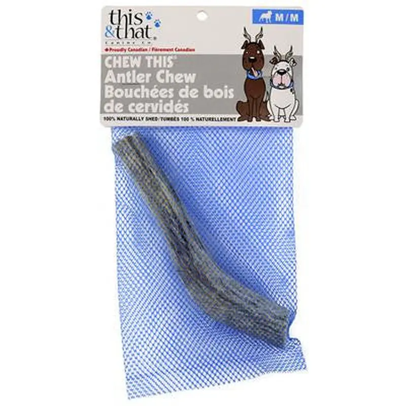 This & That Dog Toughest Antler Medium 2.5oz 