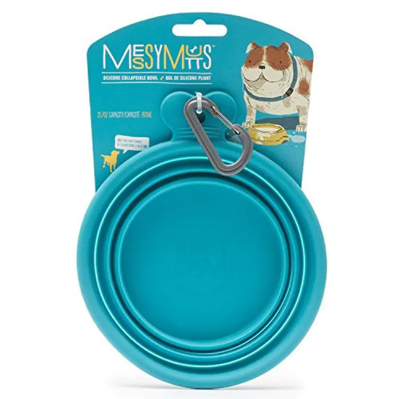 Mess D Collps Bowl Blu 3 Cup