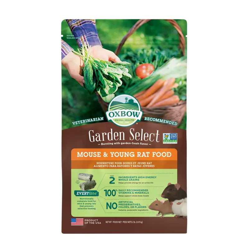 Oxbow Animal Health Garden Select Mouse & Young Rat Food 2lb