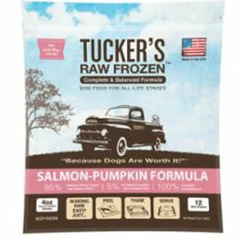 Tuckers Dog Frozen Complete Balanced Salmon Pumpkin 3lb SD-5 (DD)