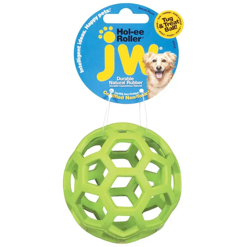 JW Pet Hol-ee Roller Dog Toy Assorted SM