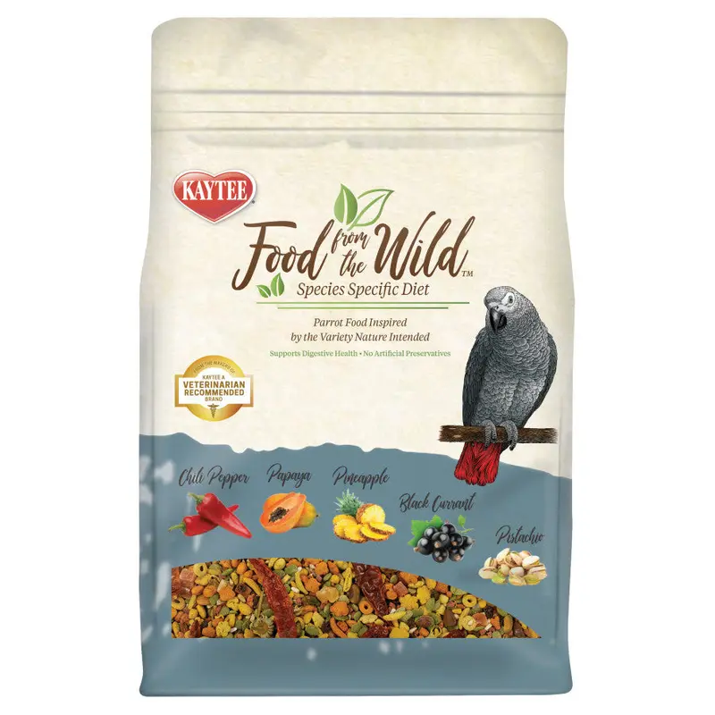 Kaytee Food from the Wild, Parrot Food, 2.5 Pounds