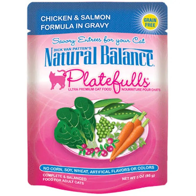 Natural Balance Chicken & Salmon Formula in Gravy 3oz