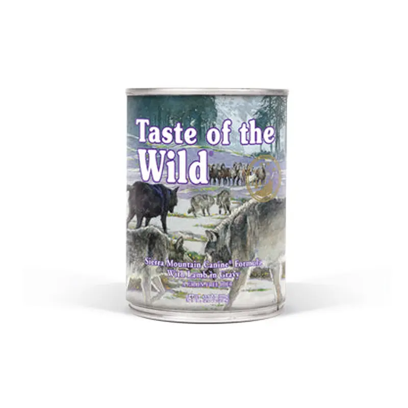 Taste of the Wild Sierra Mountain Canine Formula with Lamb in Gravy 13.2oz