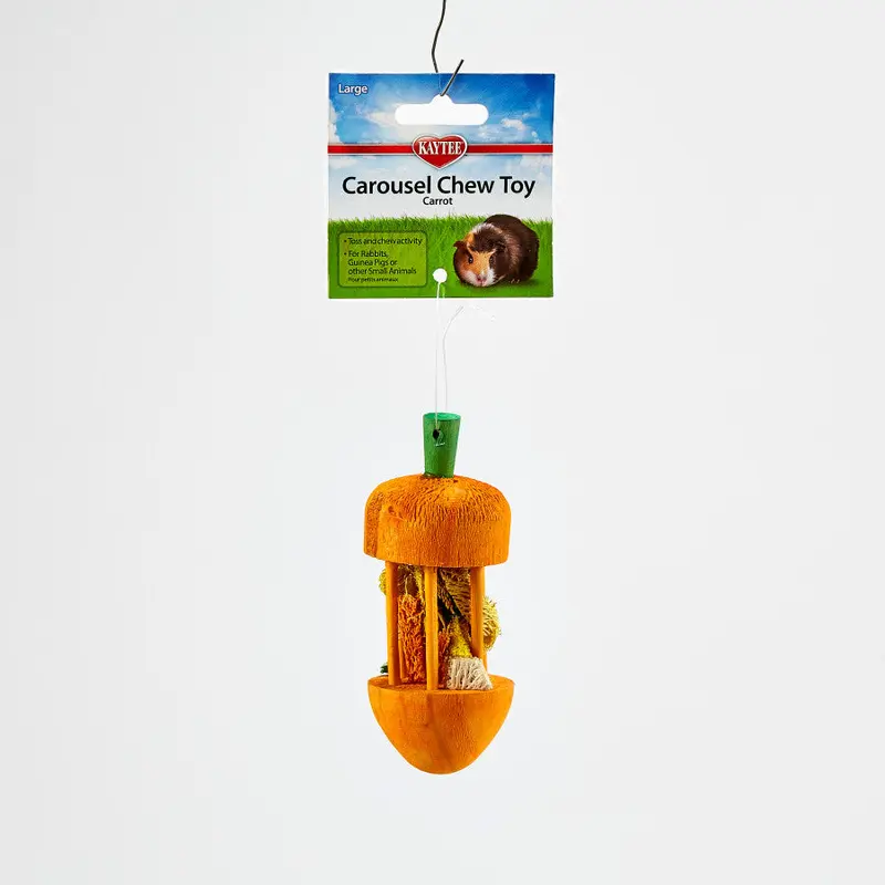 Kaytee Carousel Chew Toy Carrot Large