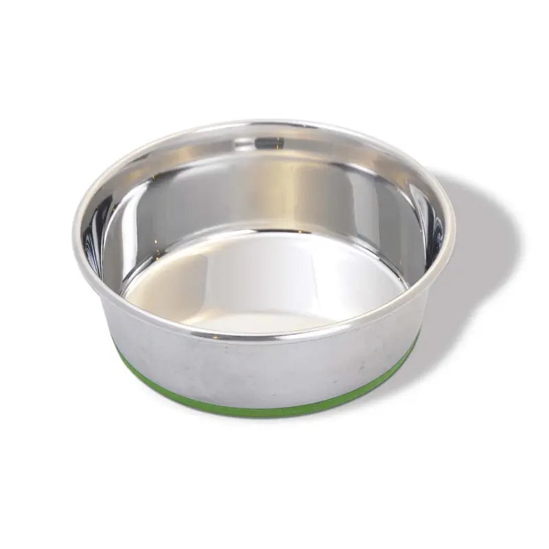 Van Ness Plastics Heavyweight Stainless Steel Dish Silver LG