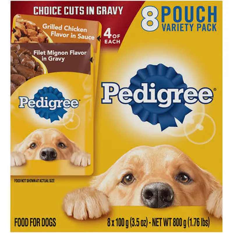 Mars Pedigree Filet Mignon and Chicken Multi 2-8/3.5z 798587 