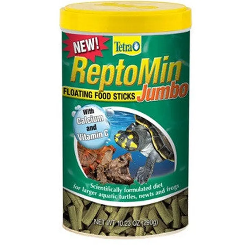 Tetra ReptoMin Floating Food Jumbo Sticks Reptile Dry Food 10.32 oz