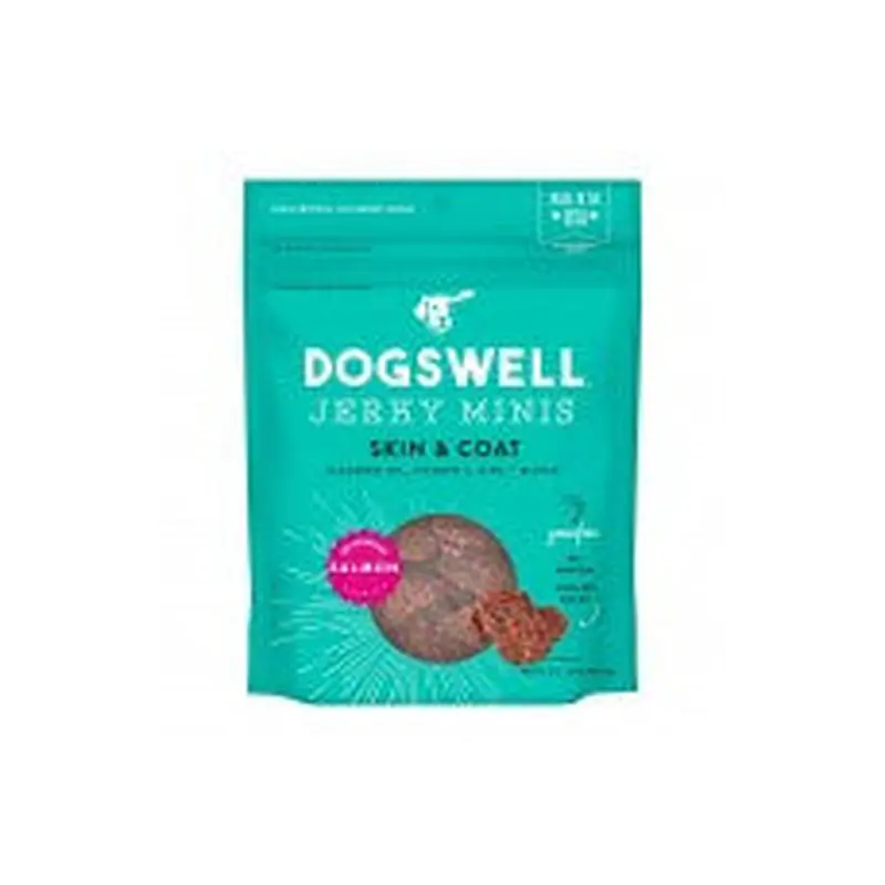 Dogswell Trt Jrky S/c G/f Slmn Mini 