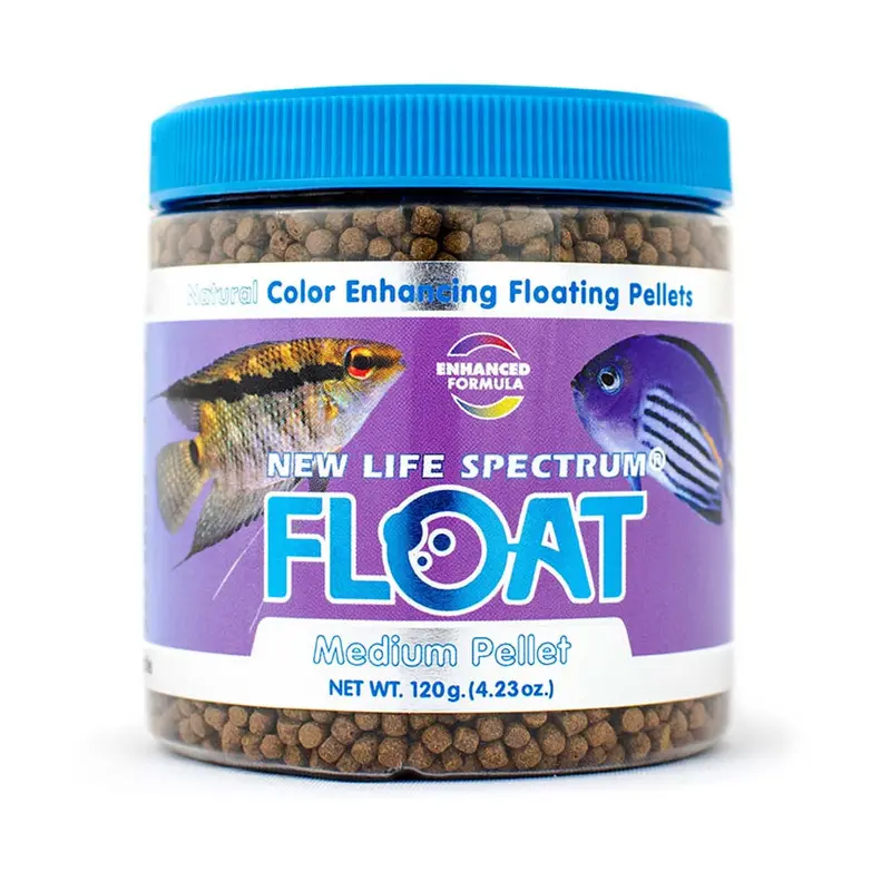 New Life Spectrum Float Pellets Fish Food 4.23oz MD