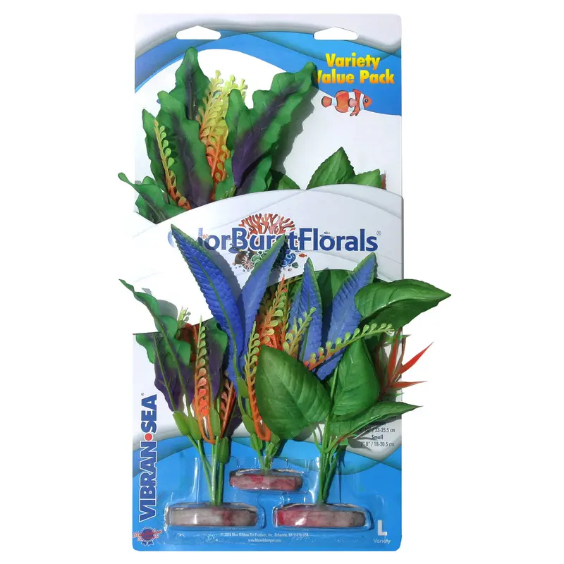 Blue Ribbon Colorburst Florals Plants Variety Pack 1 LG, 1 MD, 1 SM