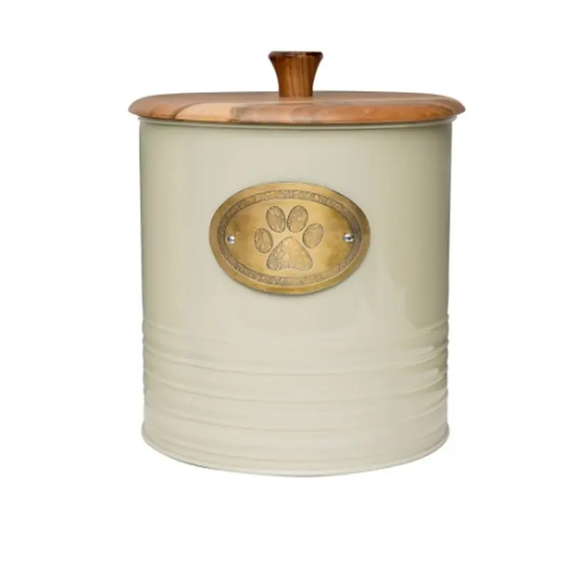 Global Amici Ruff Dog Taupe Treat Can