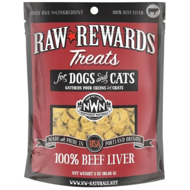 Northwest Naturals Freeze Dried Beef Liver 3 oz.