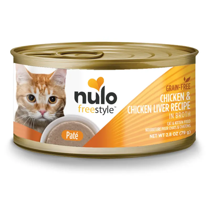 Nulo Freestyle 2.8oz Cat Food Pate Chicken and Chicken Liver