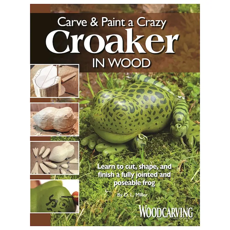 Carve & Paint a Crazy Croaker in Wood