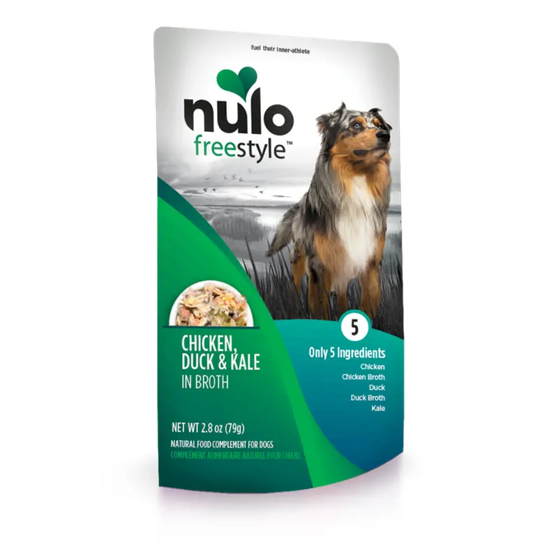 Nulo Dog Pouch Topper Chicken, Duck & Kale