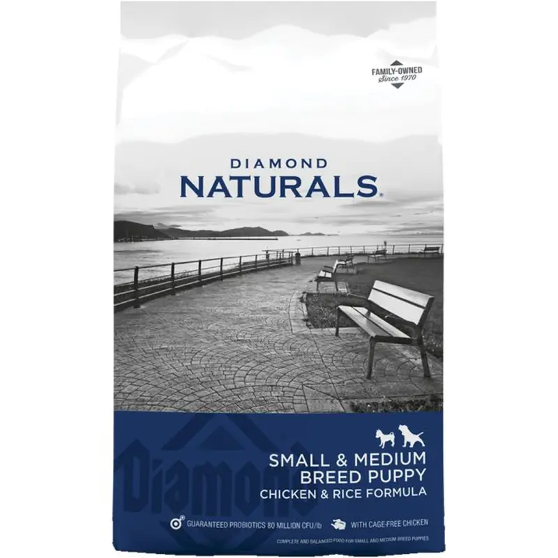 Diamond Naturals Small/Medium Breed Puppy Chicken and Rice Dry Dog Food