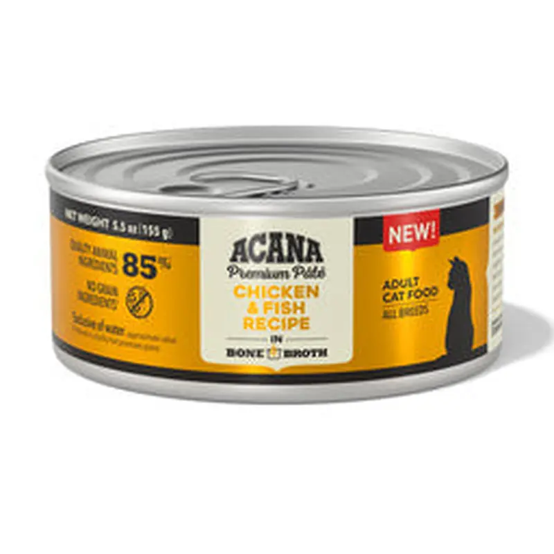 ACANA Chicken + Fish Recipe in Bone Broth, 5.5oz