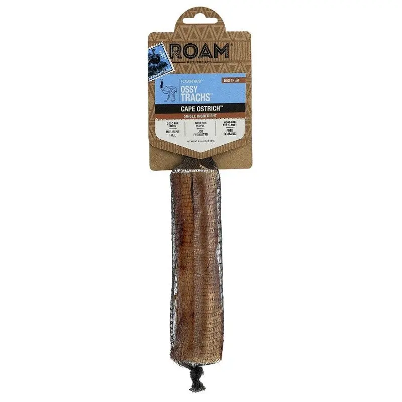 Roam Ostrish Trachea Dog Treats 2pk