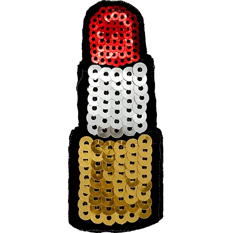 Sequin Lipstick 3 (Small) - Patch
