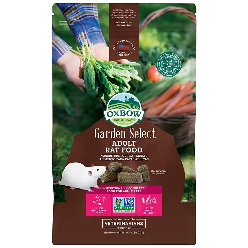 Oxbow Garden Select Adult Rat Food 2.5lb