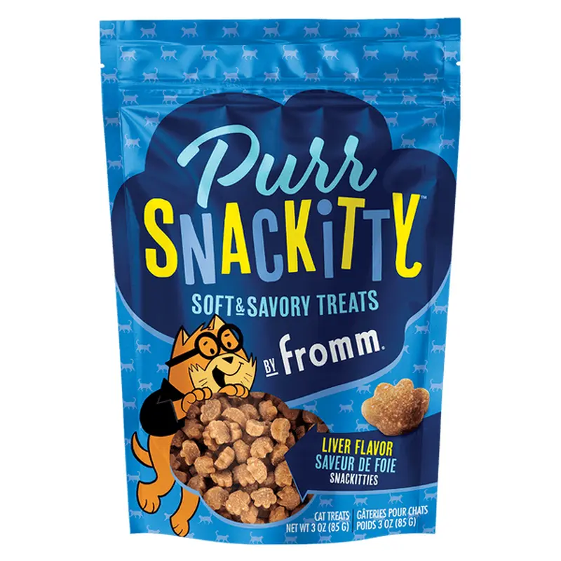 Fromm Purr Snackitty Sofft Cat Treats 3oz Liver