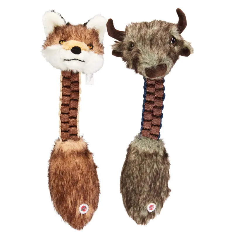 Spot Ethical Pet Dog Toy Furzz Braided 13In Assorted