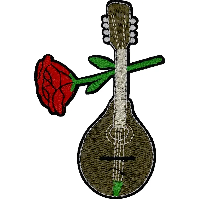 Banjo with Rose - Patch