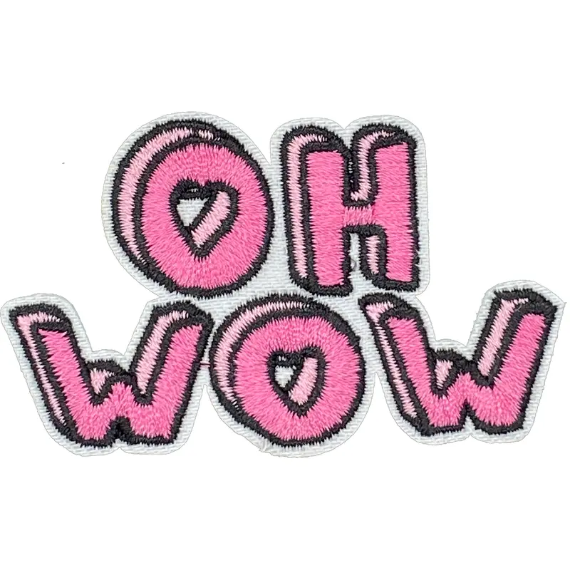 Oh Wow Pink - Patch