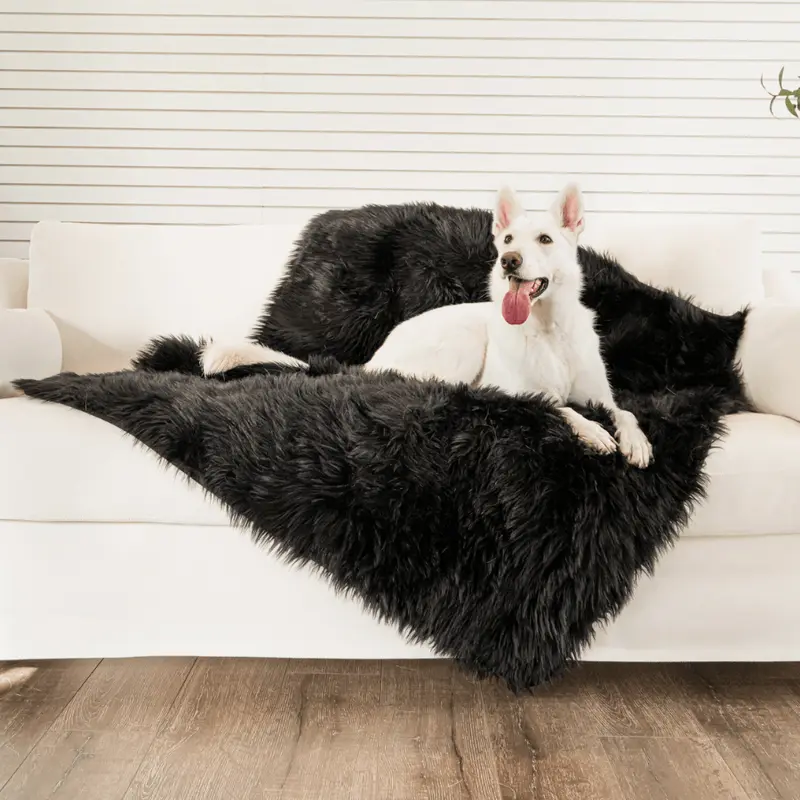 PupProtector Waterproof Throw Blanket - Midnight Black