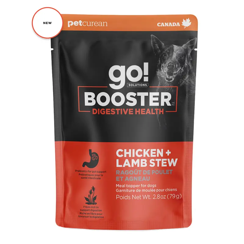Go! Solutions Dog Booster Digestive Health Chicken + Lamb Stew