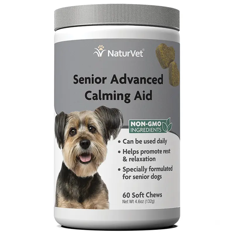 Naturvet Senior Advanced Calming Aid 60 Soft Chews
