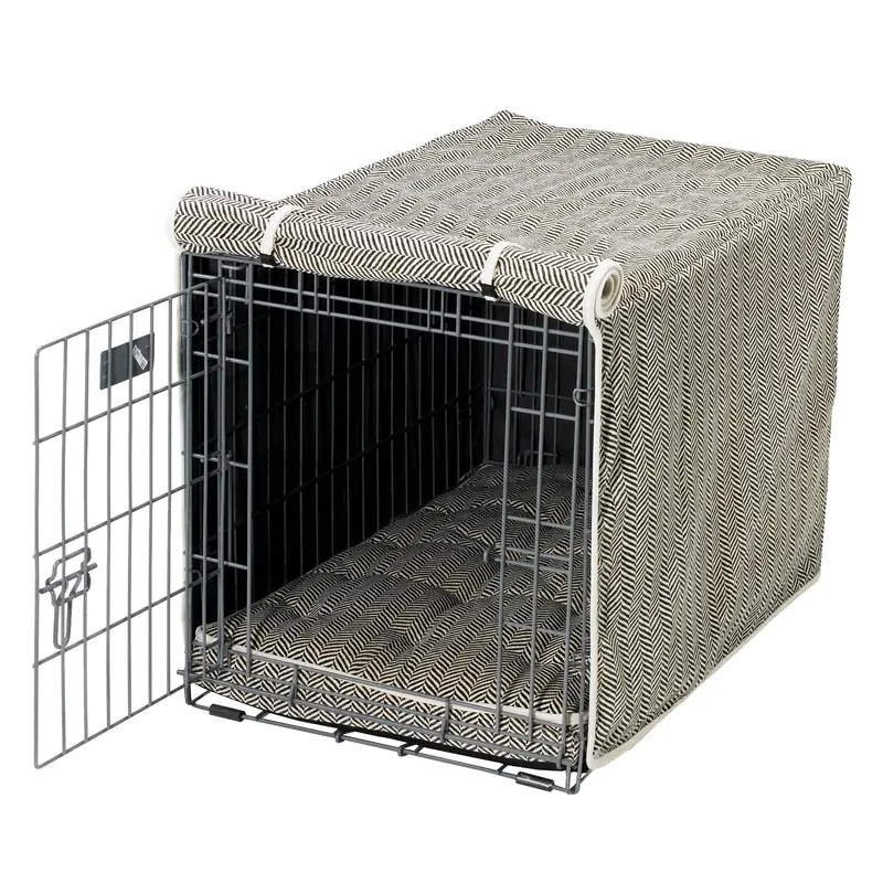 Herringbone  Crate Cover