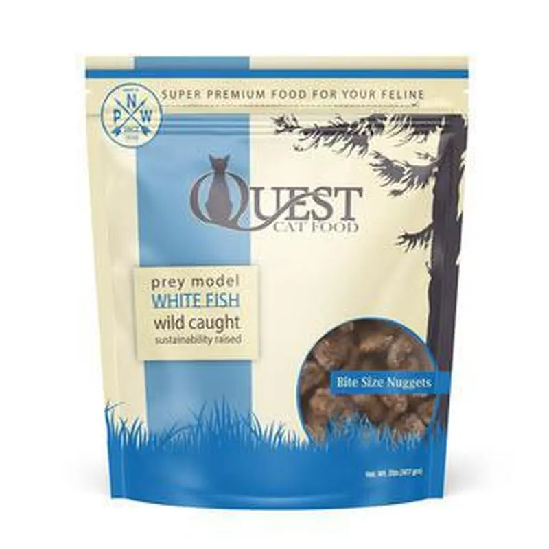 Steve's Cat Quest Frozen Nuggets Whitefish 2#