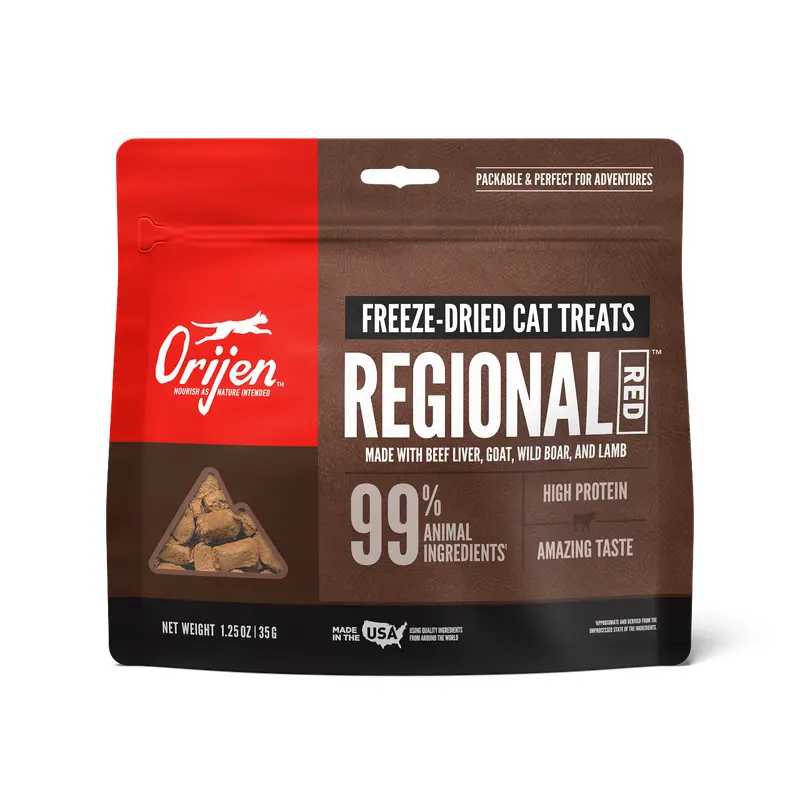 Orijen Regional Red Freeze-Dried Cat Treats 1.25 oz.