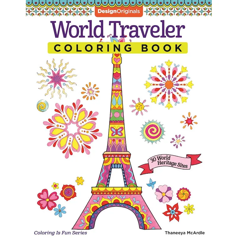 World Traveler Coloring Book