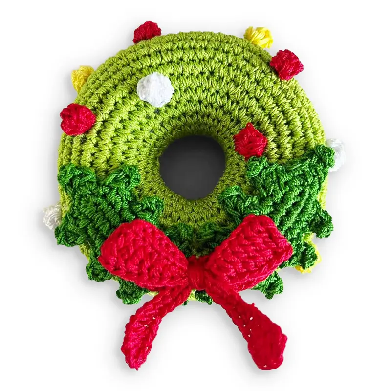 Christmas Wreath Crochet Toy