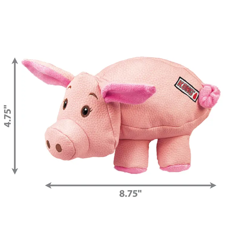 Kong Dog Toy Phatz Pig Medium