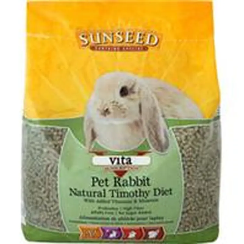 Sunseed Vita Sunscription Natural Timothy Pet Rabbit Diet, 5lbs