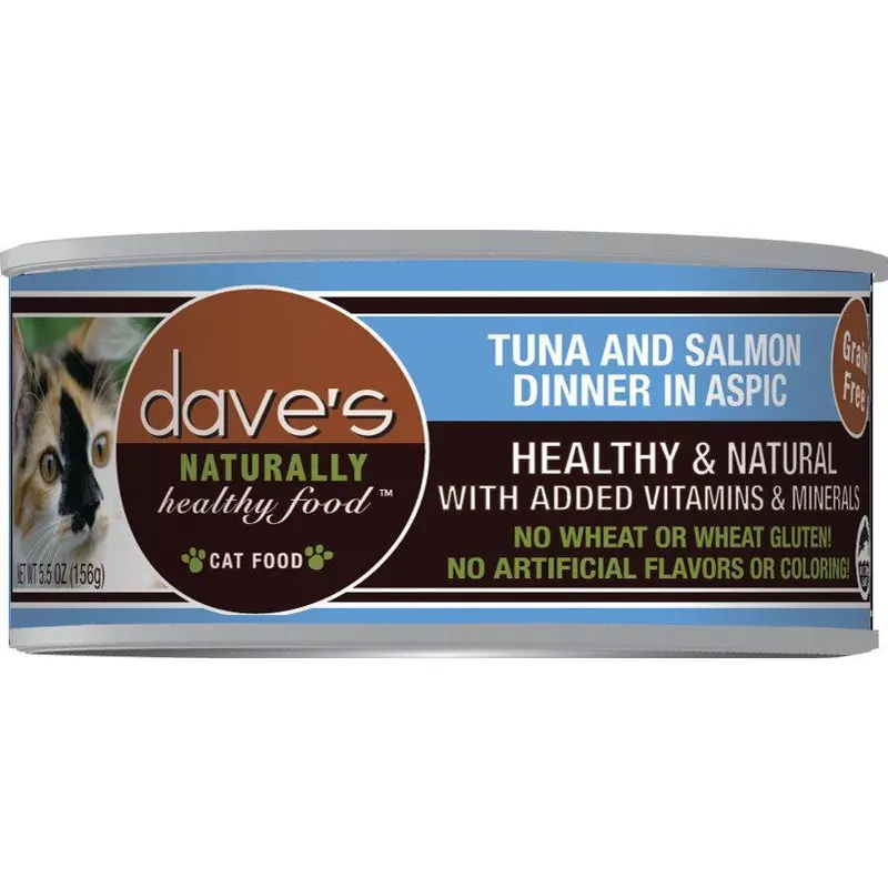 DAVE'S CAT NAT HEALTHY TUNA & SALMON
