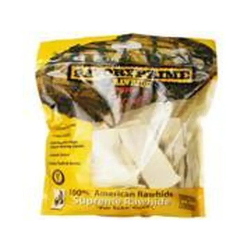 Savory Prime Rawhide Chips Natural 2 x6  2 lb. Bag