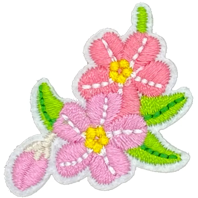 Two Pink Flowers - Patch