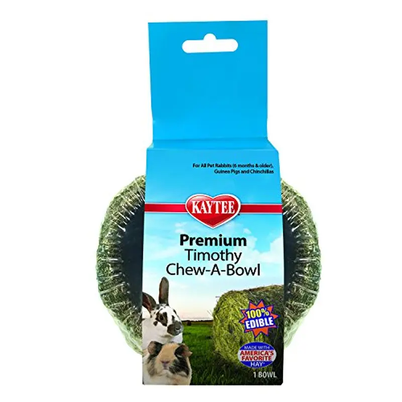Kaytee Premium Timothy Chew-A-Bowl for Small Animal 8 Oz