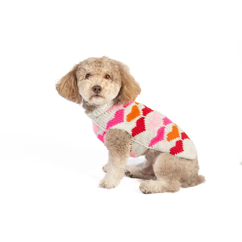 Puppy Love Knit Dog Sweater