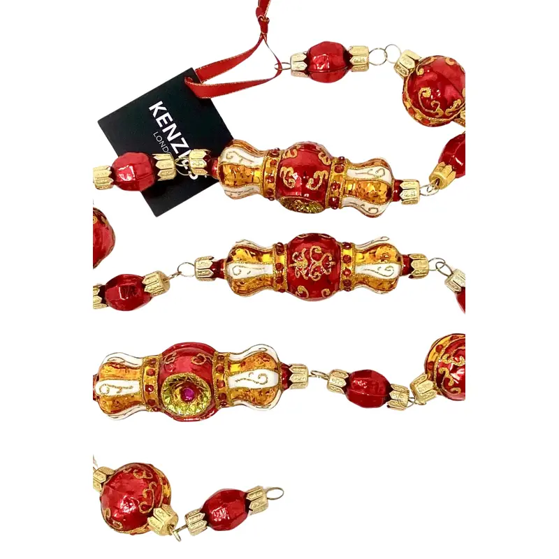 Sistine Royalty Glass Tree Garland