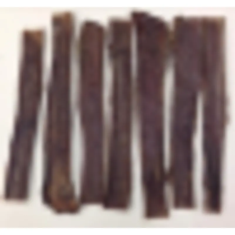 Butchers Block Dry Roasted USA Beef Jerky Weasand Esophagus Natural Dog Treats