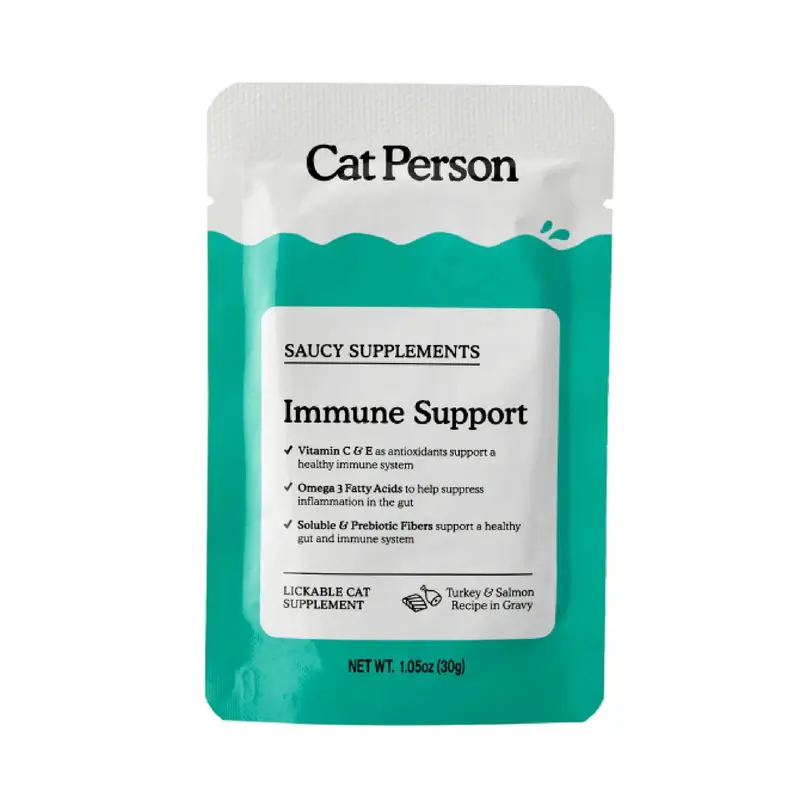 Cat Person Cat Supplement Immune Support Turkey & Salmon 1.05oz