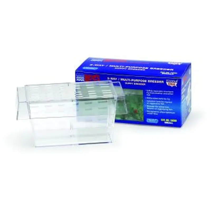 Lees Aquarium & Pet 2-Way Guppy Breeder Aquarium Tank